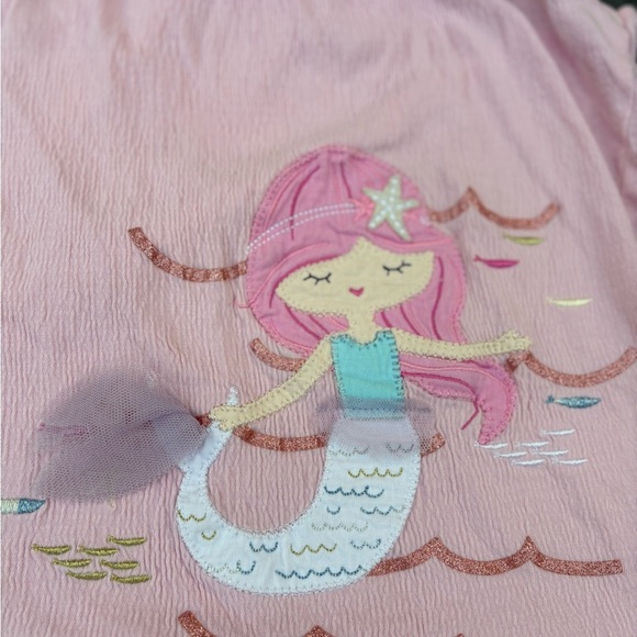 Mud Pie Pink Mermaid Tank Top - 5T - Picture 2 of 6